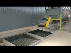 Linia produkcyjna granulatora płaskiego