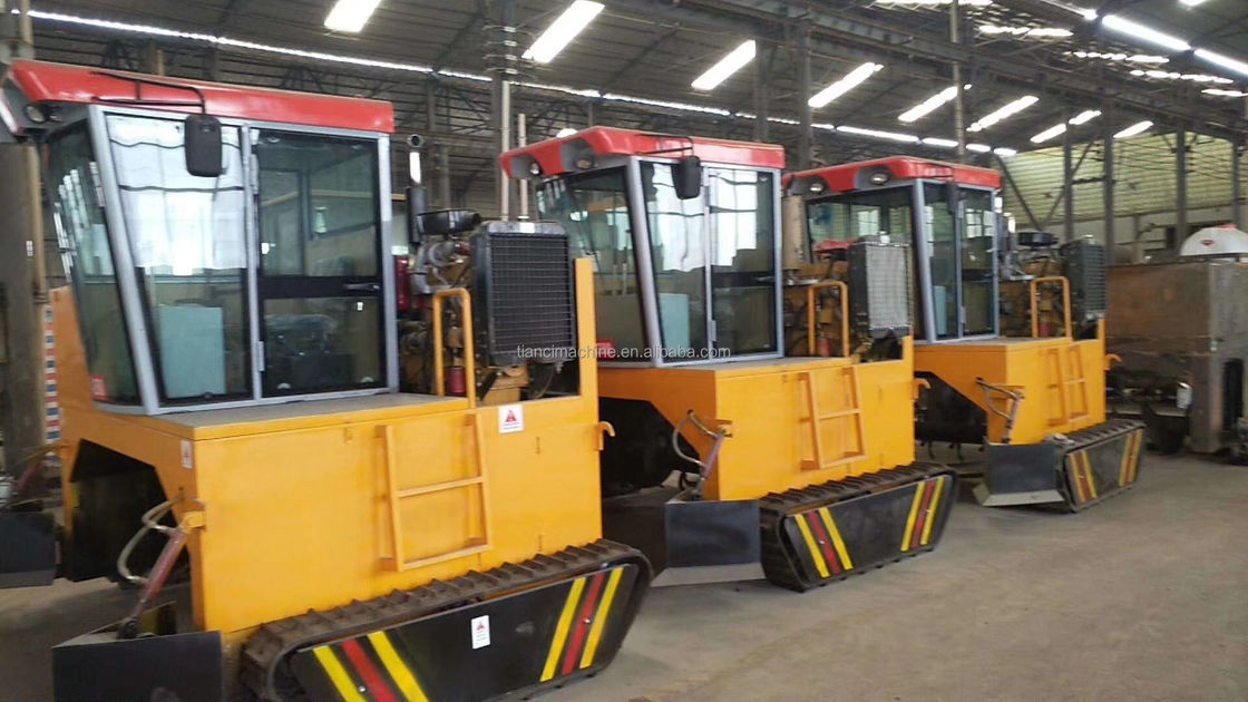 Rodzaj płaszcza nawozowego (Crawler type Manure Compost Turner) Prędkość pracy 6-10 m/min