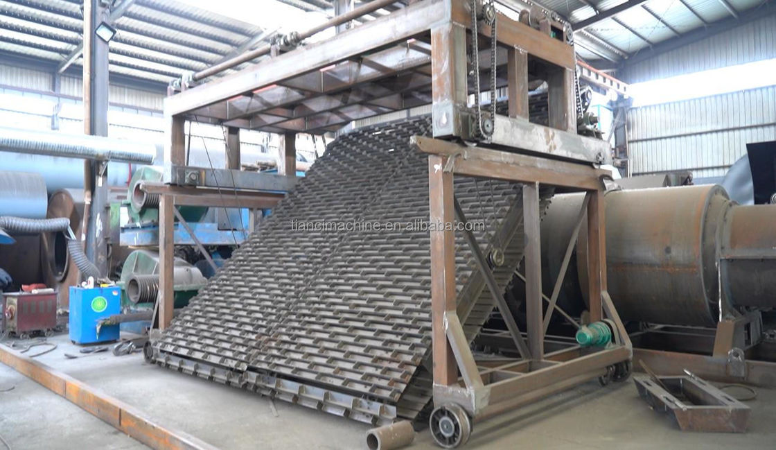 Hodowla drobiu Gnozd łańcuch Płytka Typ kompostu Turner dla nawozów naturalnych