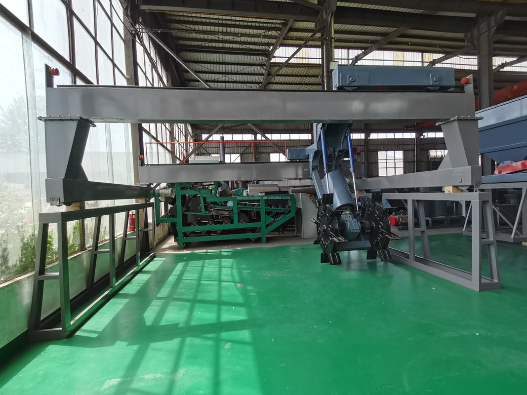 Rodzaj koła Kompost Turner Fermentacja Kompostowanie Maszyna do fermentacji odpadów organicznych