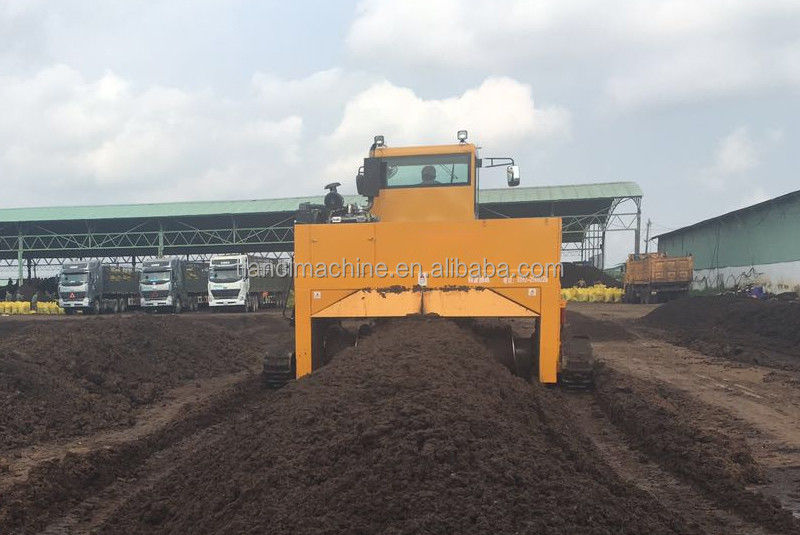 Rodzaj płaszcza nawozowego (Crawler type Manure Compost Turner) Prędkość pracy 6-10 m/min