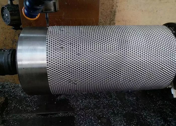Granulator nawozów o wydajności 2 t / h do maszyny do pras rolkowych z suchym proszkiem chemicznym