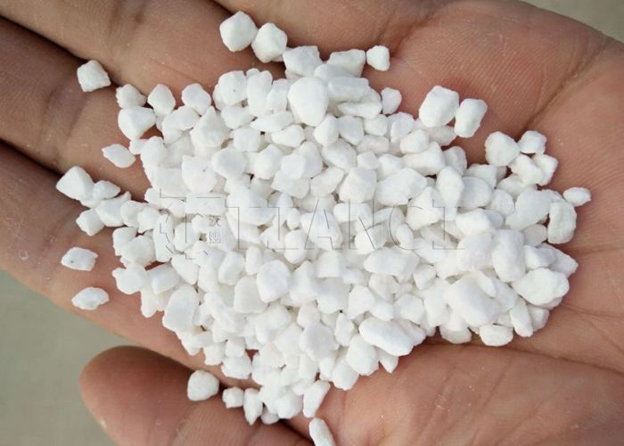 Granulator nawozów o wydajności 2 t / h do maszyny do pras rolkowych z suchym proszkiem chemicznym