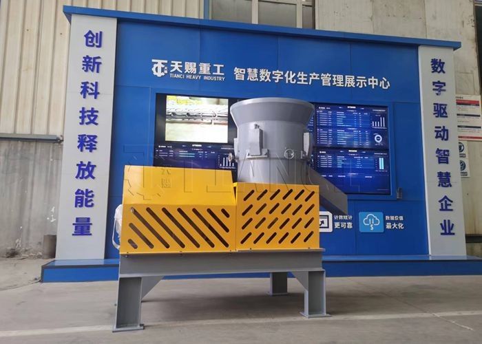 Linia produkcyjna granulatów w kształcie płytki Linia granulacyjna prasy płaskiej do produkcji na dużą skalę