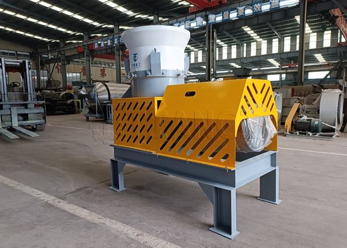 Biokompost Maszyna do produkcji granulów nawozów organicznych granulator płaski 2,2kw