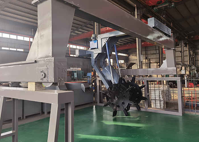 150-400m3/h Wydajność Duża przeciąg obrotowy kompost obracający maszyna Koło