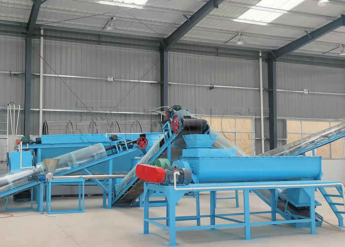 Linia produkcyjna nawozów Powłok organiczny Powłok organiczny NPK