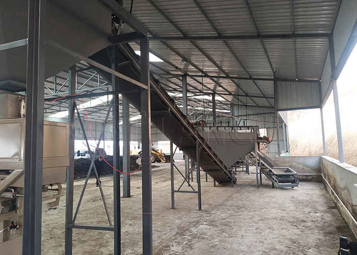 Linia produkcyjna nawozów w proszku Linia produkcyjna nawozów organicznych w proszku
