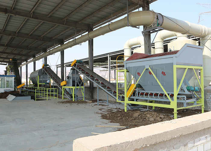 Linia produkcyjna nawozów Powłok organiczny Powłok organiczny NPK