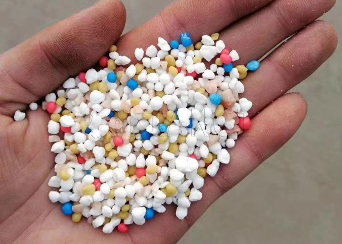 Linia produkcyjna mieszania granulatów nawozów kwasu siarkowego Linia produkcyjna mieszarek nawozów mieszanych