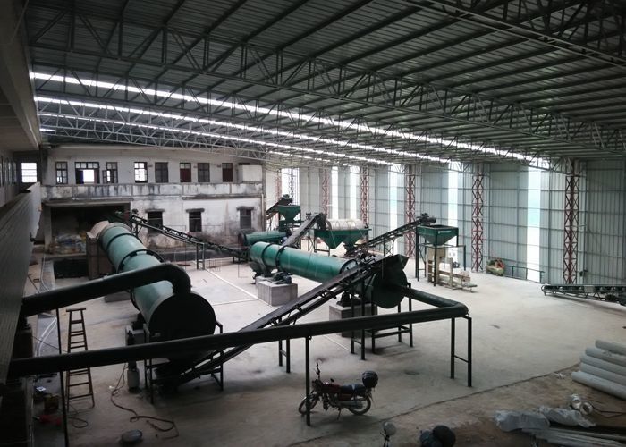 Linia produkcyjna sprzętu do granulacji nawozów kompostowych Maszyna do produkcji granulów nawozów organicznych