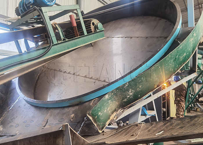 High Quality Bentonite Cat Litter Granulator Machine Disc Granulator for Cat Litter Production Line Powder Granulation Equipment