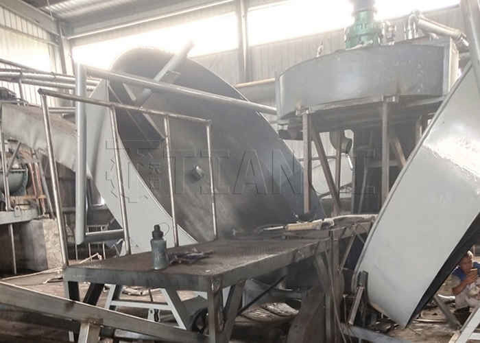 Linia produkcyjna granulatora granulatów kulistych Linia produkcyjna granulatora granulatora bio nawozów