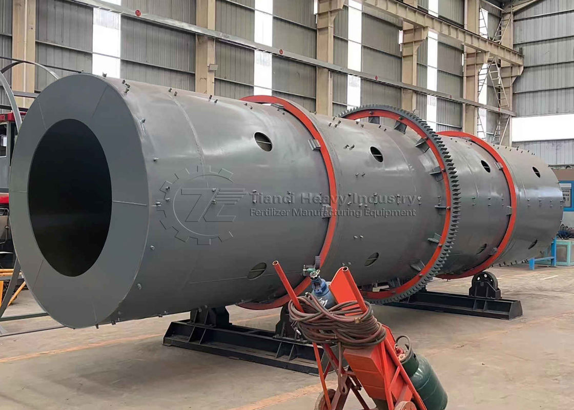 Linia produkcyjna nawozów biologicznych granulator nawozów bębnowych zakład produkcji nawozów organicznych