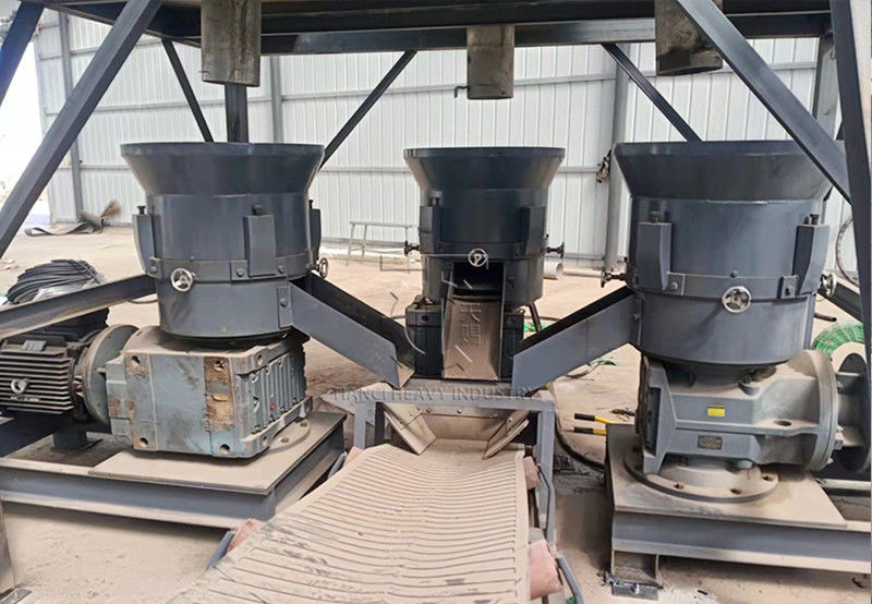Linia produkcyjna nawozów organicznych Granulator pasz dla zwierząt Linia produkcyjna maszyny do granulowania płaskich granulatów