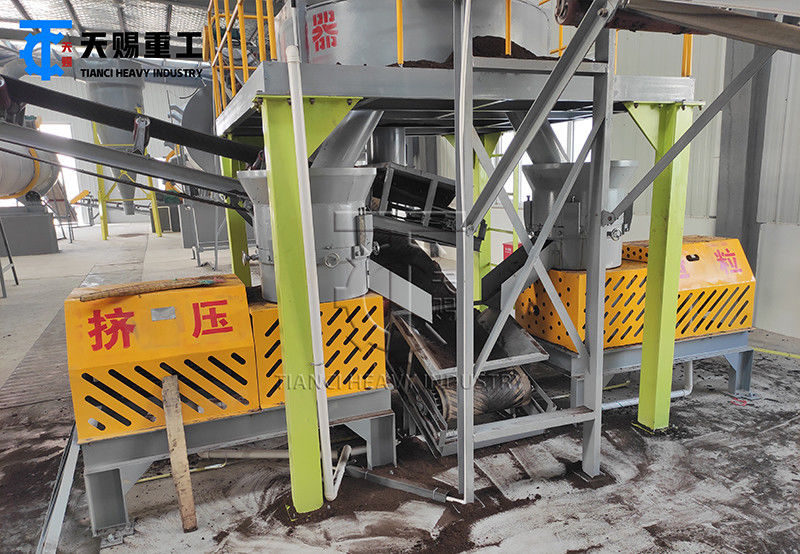 Granulator Maszyna pasza zwierzęca nawozy organiczne Maszyna produkcyjna Linia produkcyjna nawozów chemicznych