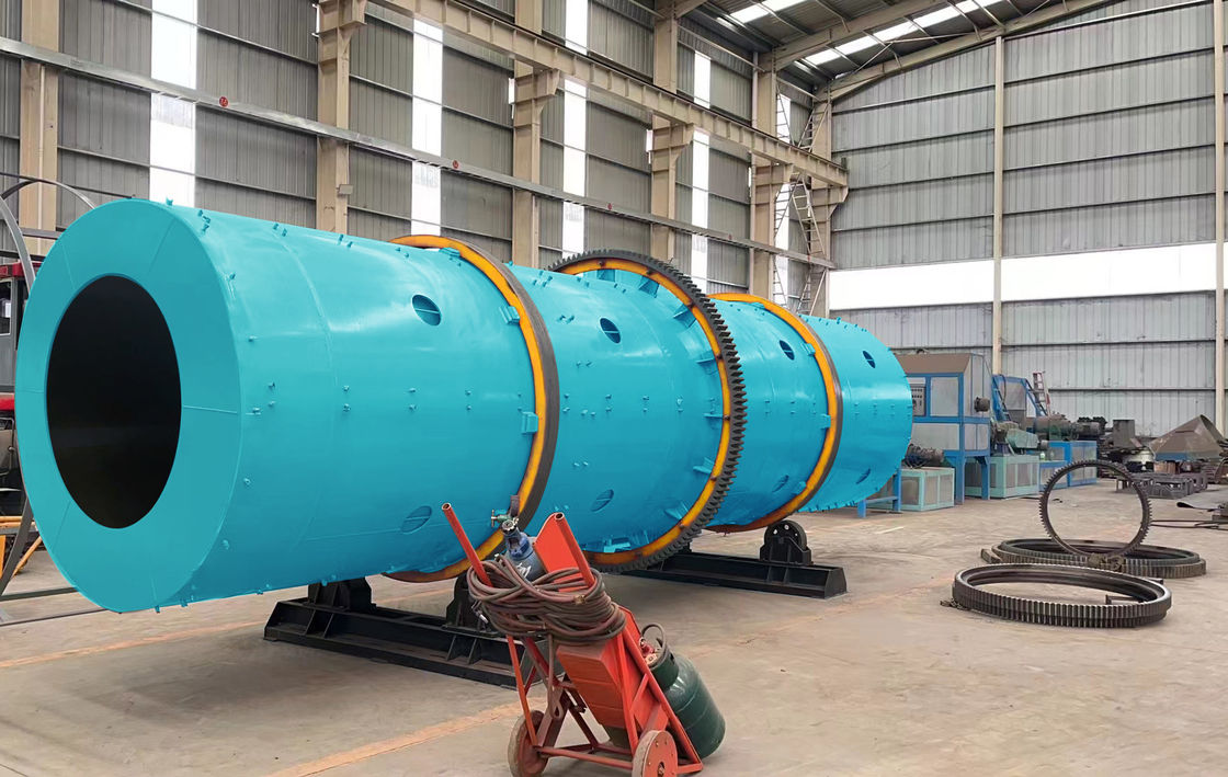 Granulator nawozów obrotowych typu bębnowy do wytwarzania peletów organicznych