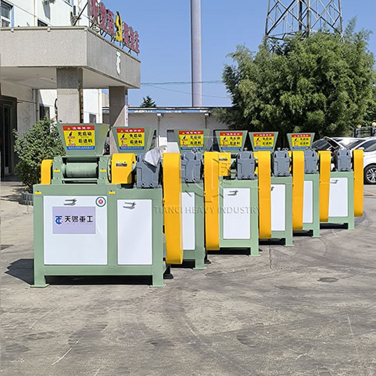 Granulator dwuwalcowy do suchego proszku do granulacji siarczanu amonu, sprzęt do granulacji nawozów, maszyna do produkcji granulek nawozowych