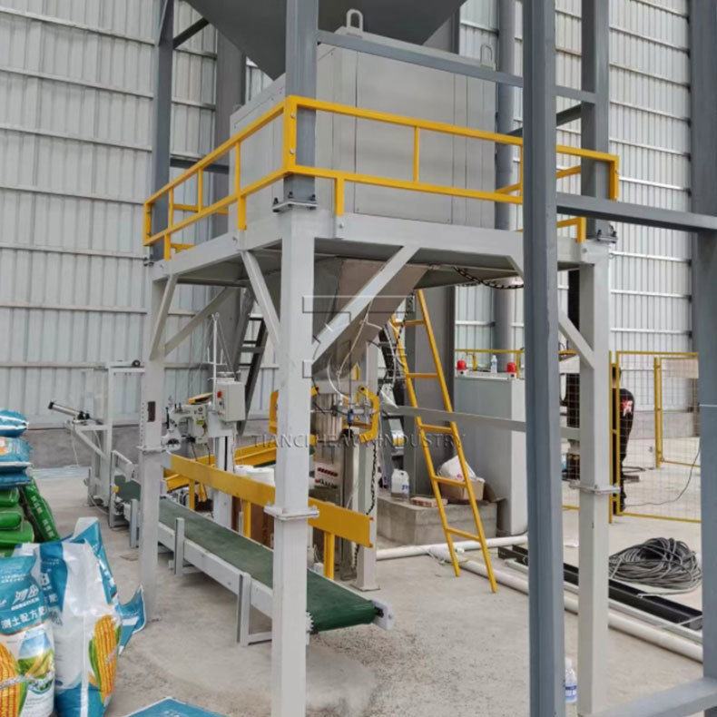 Nitrogen, phosphorus and potassium NPK fertilizer bluk blend production line cost and equipment