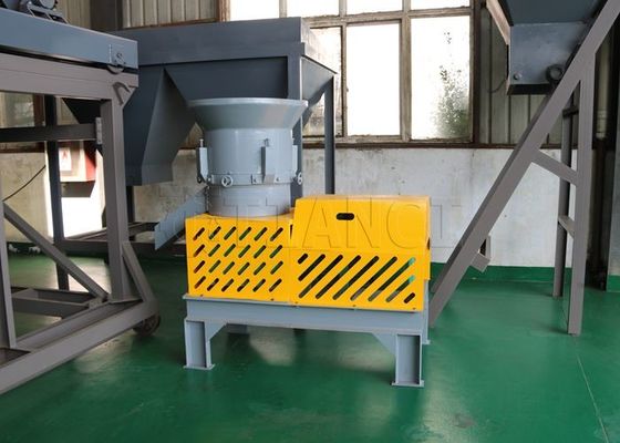 Linia produkcyjna granulatów w kształcie płytki Linia granulacyjna prasy płaskiej do produkcji na dużą skalę