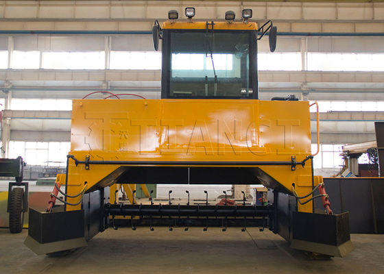 Rodzaj maszyny do fermentacji nawozu organicznego typu crawler do rozkładu aerobowego gruntu