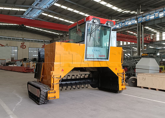 Urządzenie do fermentacji obornika, przerzucarka do kompostu