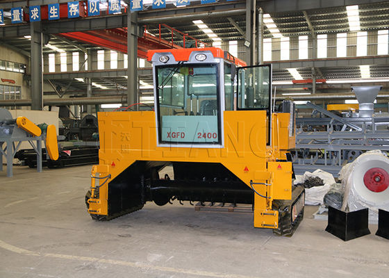 Sprzęt do fermentacji odpadów organicznych z serii TC typu Crawler Compost Turner Machine