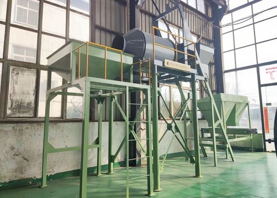 Linia produkcyjna mieszania granulatów nawozów kwasu siarkowego Linia produkcyjna mieszarek nawozów mieszanych