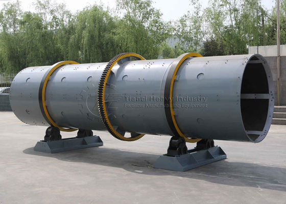 Linia produkcyjna granulatora bębnowego obracającego nawozów organicznych z zintegrowanym sprzętem i zdolnością produkcyjną 10000 ton rocznie