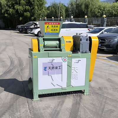 Granulator popiołu roślinnego bez suszenia Granulator prasowy na podwójne rolki